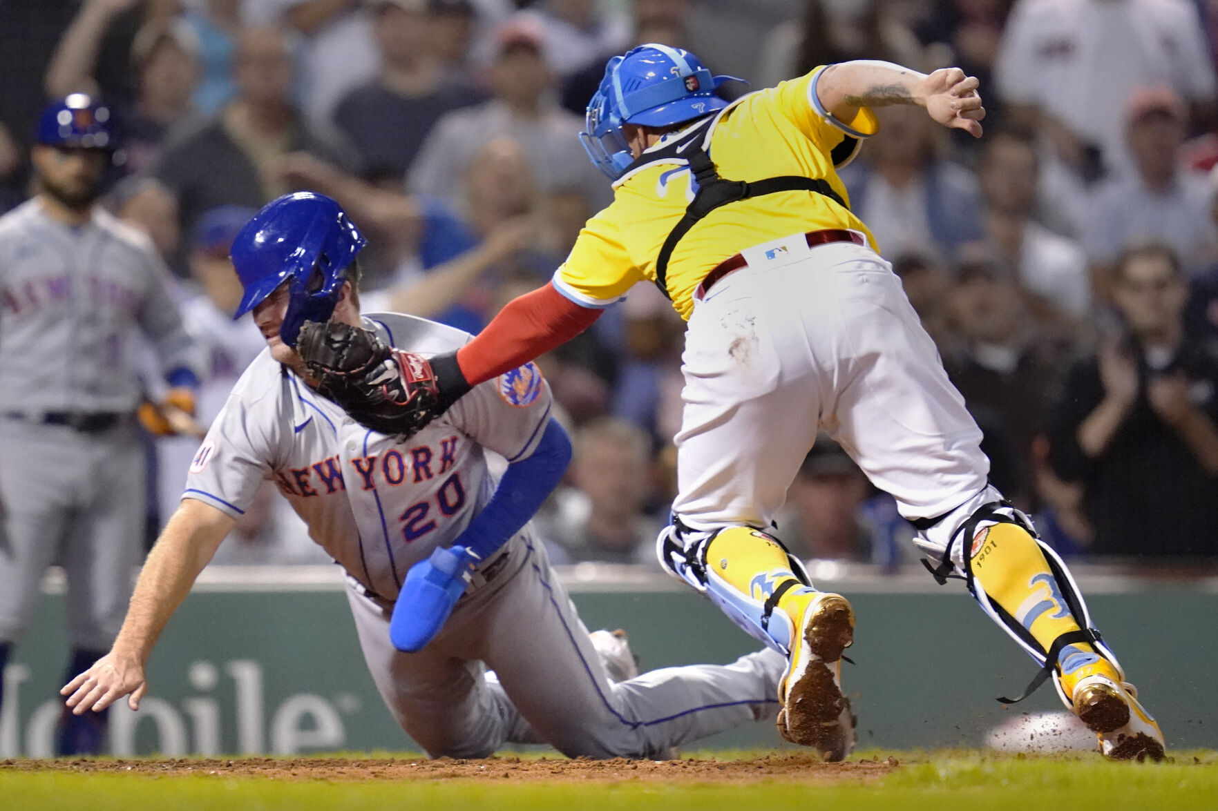 APTOPIX Mets Red Sox Baseball